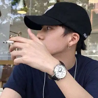 社会青年抽烟图片头像霸气超拽社会男神头像
