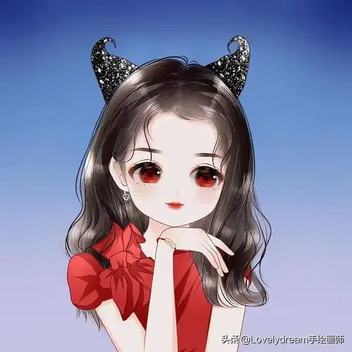 多款卡通动漫真人手绘头像,网友评价减龄又可爱,各有特色
