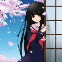 阎魔爱头像,地狱少女阎魔爱的头像
