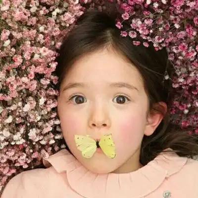 超可爱的萌娃头像呆萌小女生微信头像我要个性网
