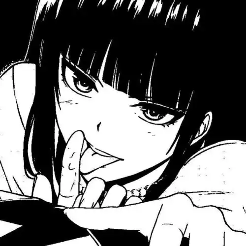优质黑白动漫女生头像图集依
