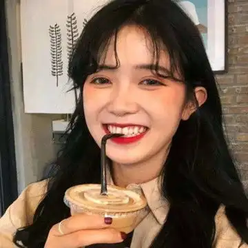 温暖治愈系女生头像笑起来很甜美的女生头像,女生头像图片
