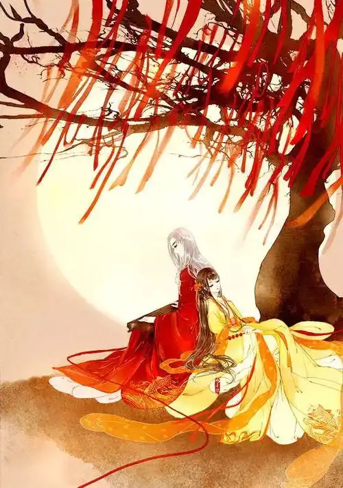 一波古风人物插画壁纸男女头像情侣壁纸挑一款喜欢的拿走吧

