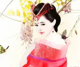 手绘美女貌美如仙七
