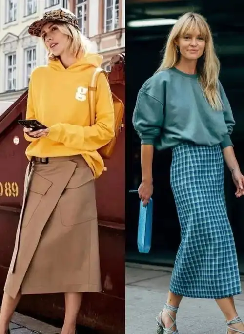 秋冬季卫衣随便穿经典百搭还时尚,炸街风格下打造出甜美少女范

