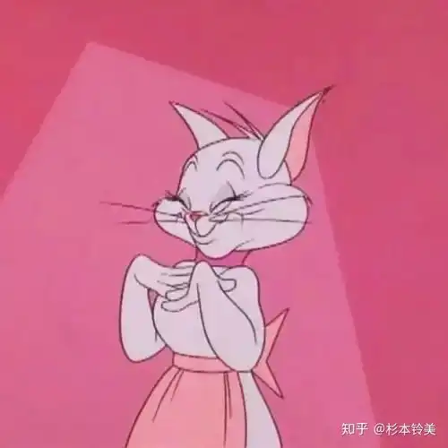 敲鸡粉色系列头像
