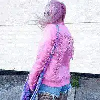 欧美粉系少女头像微信头像图片大全
