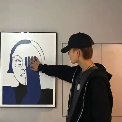 男生帅气头像真人头像小奶狗2021好而长久的感情不仅需要聊天还需要见面
