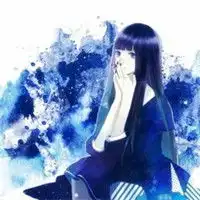 日系动漫和服少女个性头像为何我的真心你听不到
