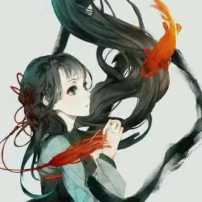 动漫古风少女头像唯美余生不吹温柔风
