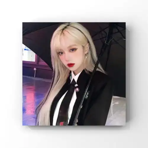 没见过天使或许你就是禁欲系女头

