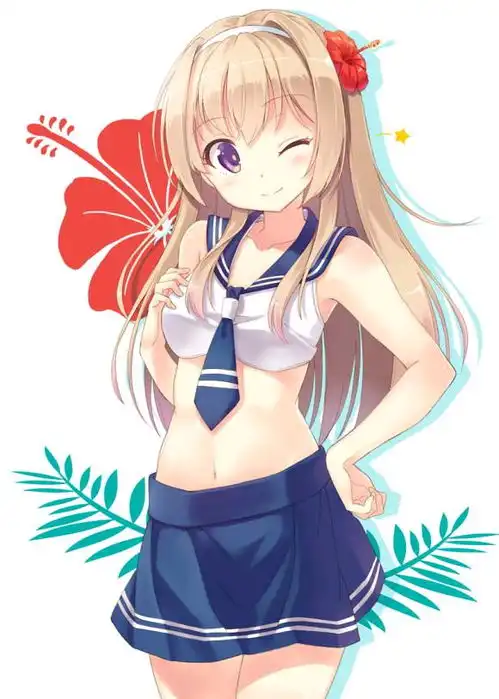 二次元泳装图片4
