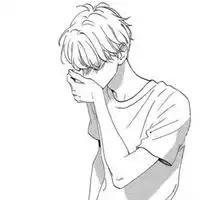 qq头像男生动漫素描简单的动漫素描男头
