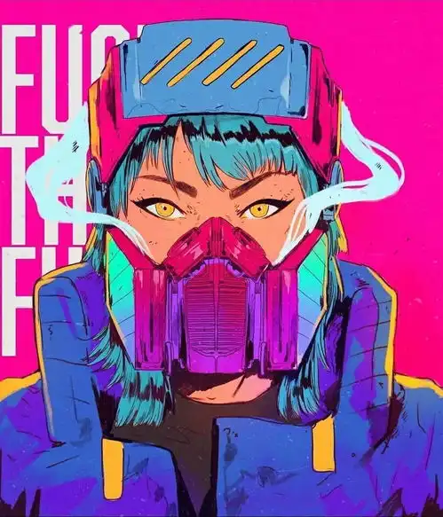 赛博朋克插画大赏
