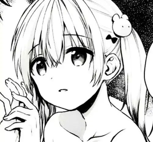 一眼惊鸿的黑白漫画女头
