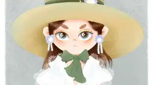 procreate萌系可爱插画头像6
