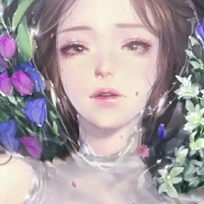 二次元头像女高冷霸气二次元图片女生唯美高清
