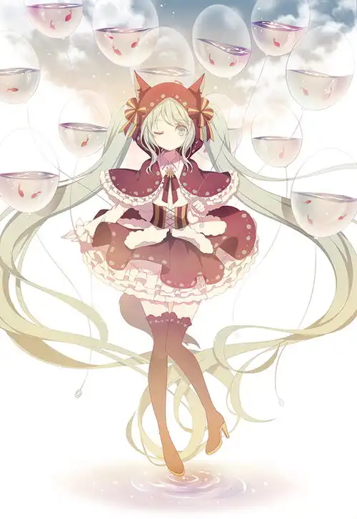 二次元美女动漫夏日v家初音萌壁纸二次元动漫少女头像动漫少女
