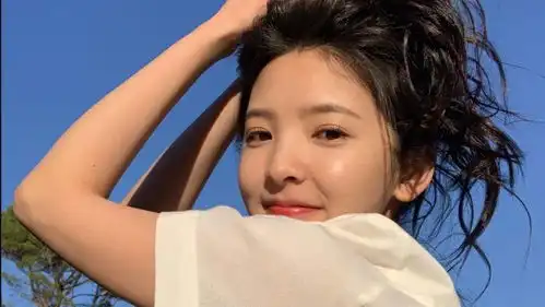 美少女章若楠,我相信很多人都没见过她这一面
