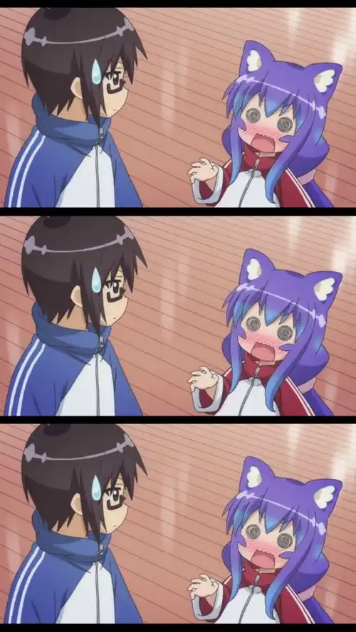 猫系少女太可爱了
