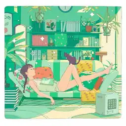单身狗的日常日本插画师的治愈系手绘,一个人的独居生活也很美好
