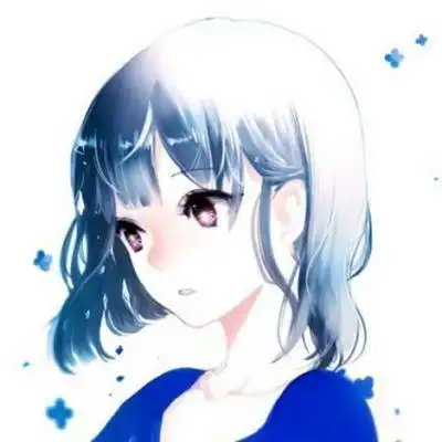 一组超级好看的短发女生动漫头像

