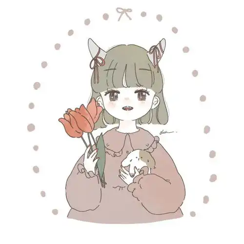 壁纸合集少女插画风可爱壁纸,一网打尽
