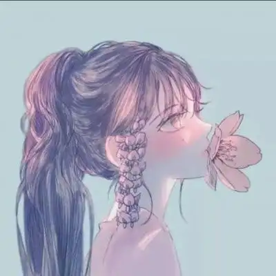 粉色系小仙女头像卡通
