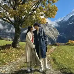 情侣头像暖色系
