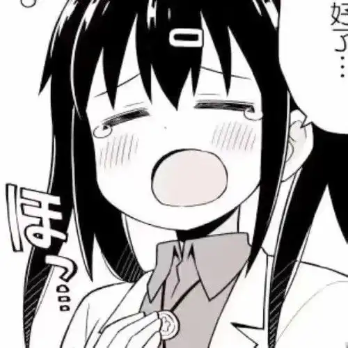 50张绝美的黑白动漫女生头像
