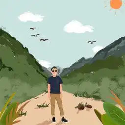初习插画画闺蜜系列
