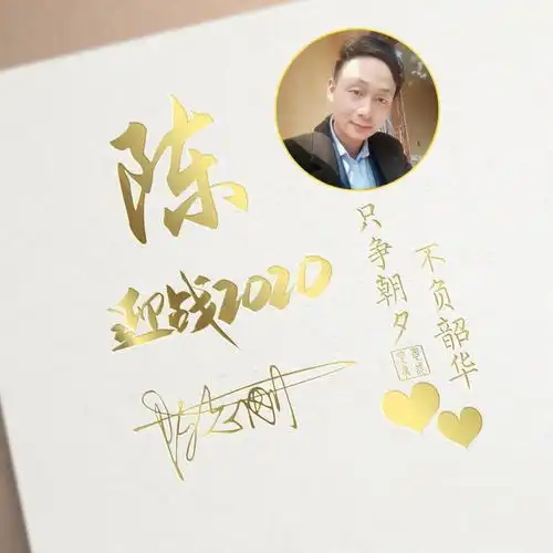 微信头像,签名头像,3d特效大气姓氏头像,有你的姓氏吗
