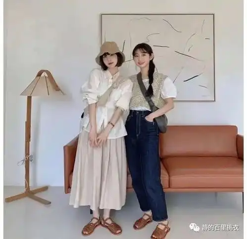 夏天用韩系搭配穿出温柔气质哪哪都是亮点,随便穿穿都好看
