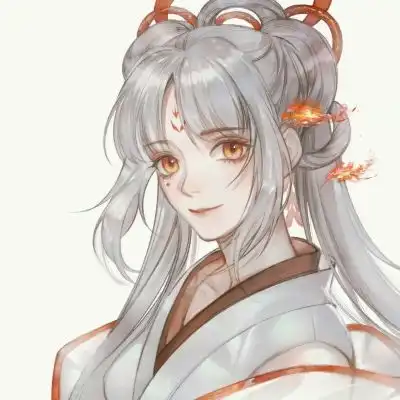 念动漫卡通手绘女生头像
