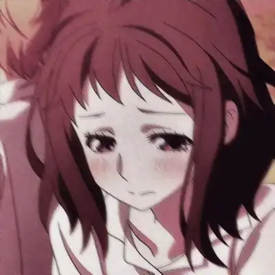 暖系动漫情侣头像
