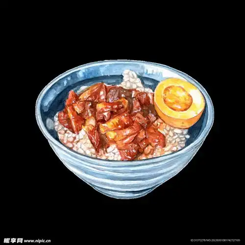 手绘美食海报图片设计图
