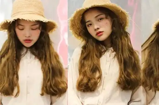 皮肤黄女生适合的4种颜色头发,换上了太显肤色白
