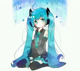 初音未来动漫壁纸二次元插画萌系唯美堆糖,美好生活研究所
