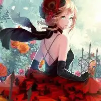 有没有动漫唯美少女头像或图片,很梦幻的

