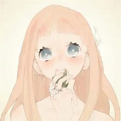 动漫女生头像图片可爱呆萌
