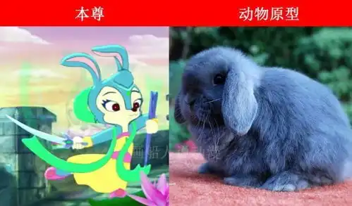 虹猫蓝兔七侠传角色的动物原型,大奔是北极熊,跳跳和孙悟空一样
