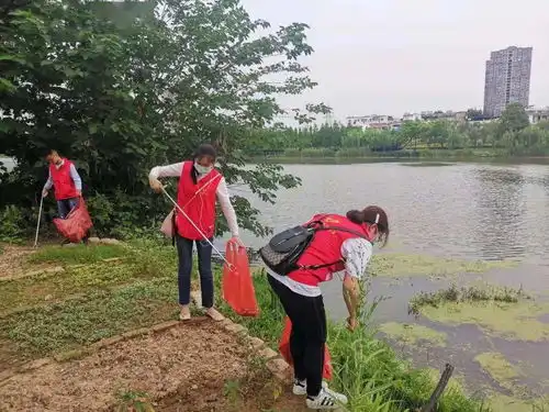 阜阳河小青传承红色基因,守护大美阜阳
