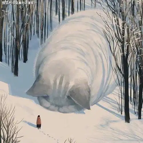 治愈系插画每一个温柔的人都不渺小,正如敏感的人都很坚强一样
