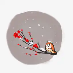 冬天暖色系卡通手绘风格水仙免扣图片素材其他格式下载动漫人物大全
