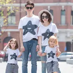 nanasstorenanastore高端定制全家出游情侣亲子闺蜜系列星星t2000简单网www.j.cn
