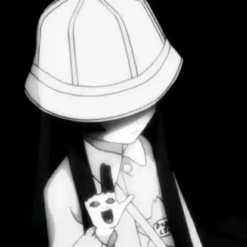 霸气丧动漫女生头像
