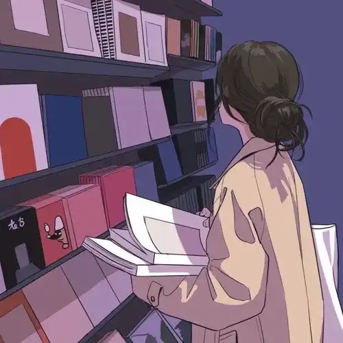 手绘风女生头像你是这平淡白开水的生活里加的一颗糖
