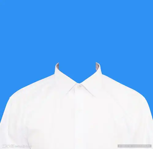 男士衬衫证件照衣服素材设计图

