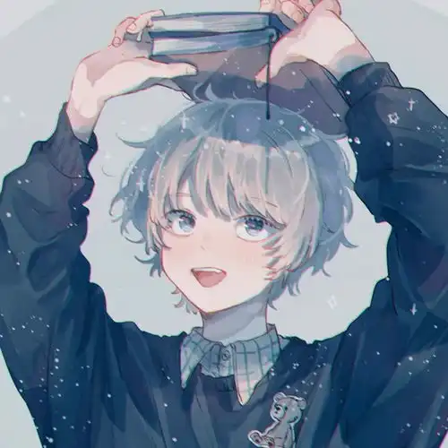 超治愈动漫男生头像太可啦
