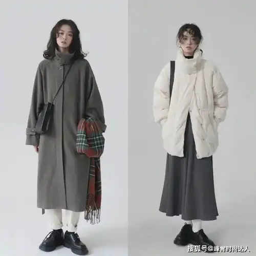 想在冬天穿得知性又温柔吗不如试试韩风路线吧,高级有范

